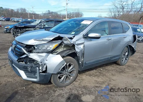 2020 Honda Cr-V Awd Ex из США, поврежденный, VIN 2HKRW2H54LH682390